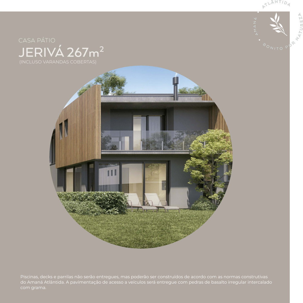 Casa Pátio Amaná Atlântida Bonito por natureza